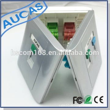 Faser-Faceplate mit SC / LC / ST / FC / optischer Faceplate / rj45 Faceplate